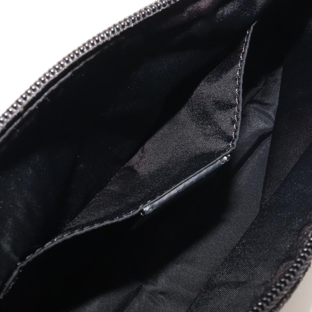 美品　クリスチャン　ディオール　トロッター　ハンドバッグ　ブラック