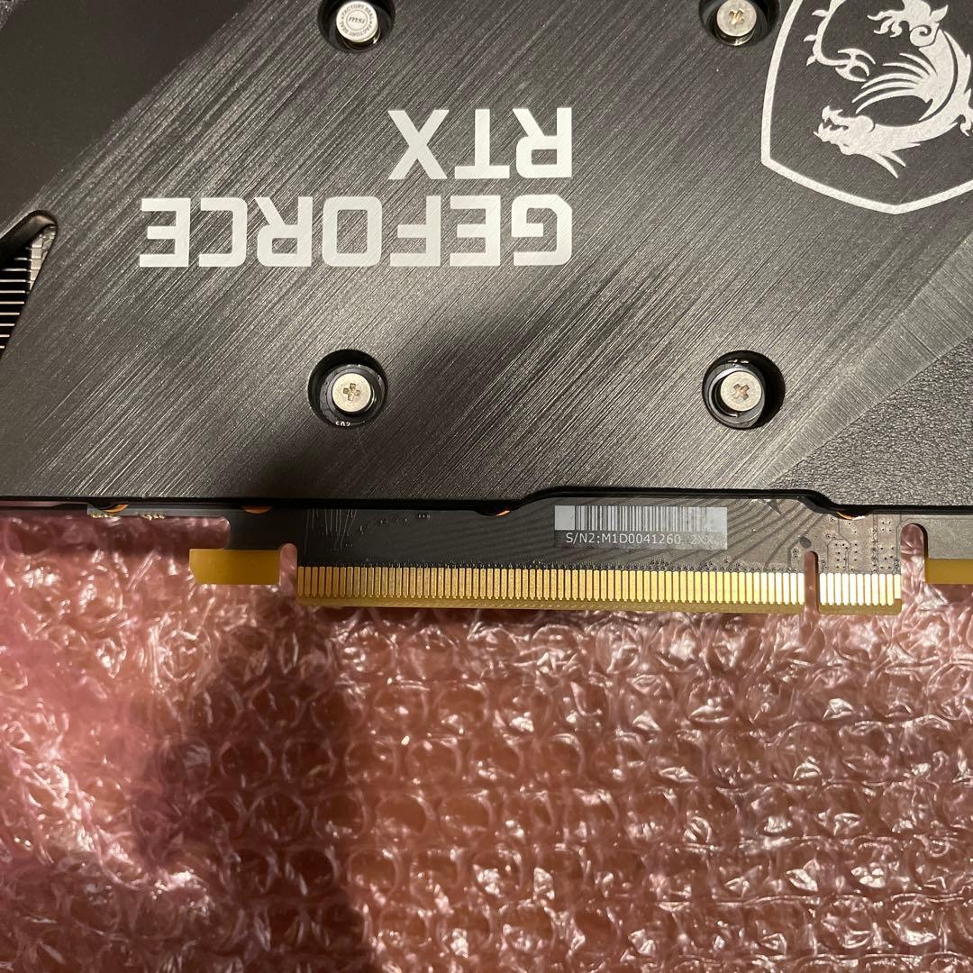 グラフィックボード・グラボ・ビデオカード MSI GeForce RTX 3060 VENTUS 12G