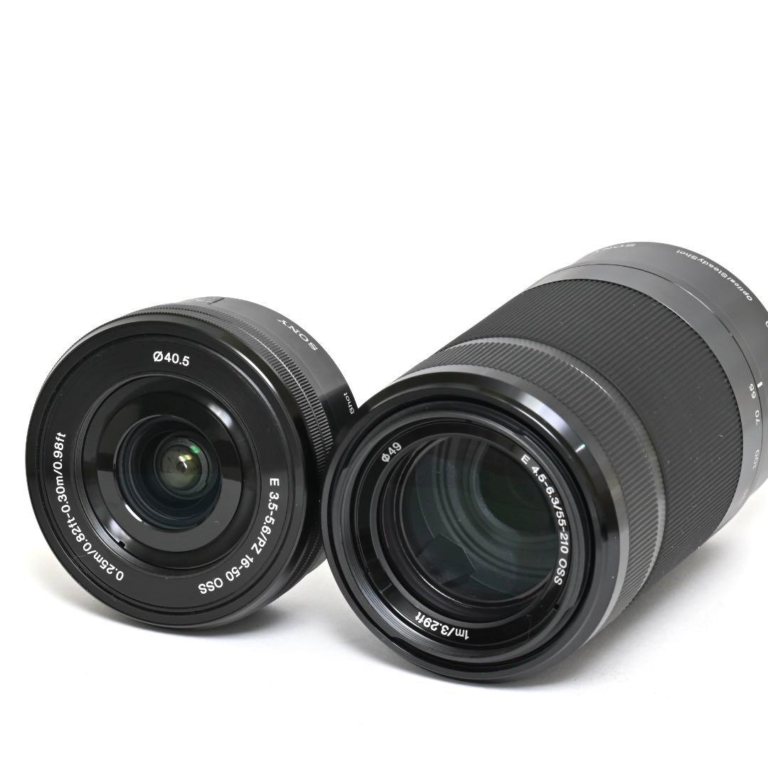 【極上美品】ショット数わずか43回！SONY ZV-E10Y ダブルレンズキット