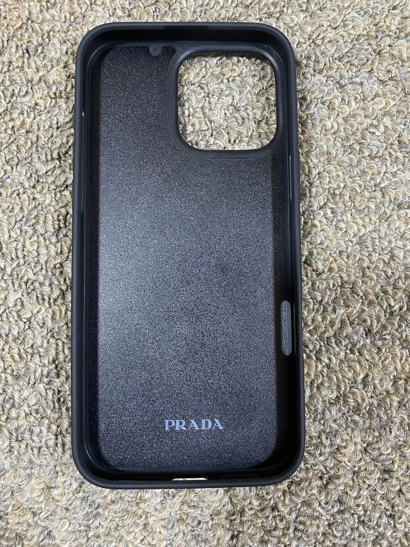 PRADA ピンクレザー iPhoneケース カードポケット付き