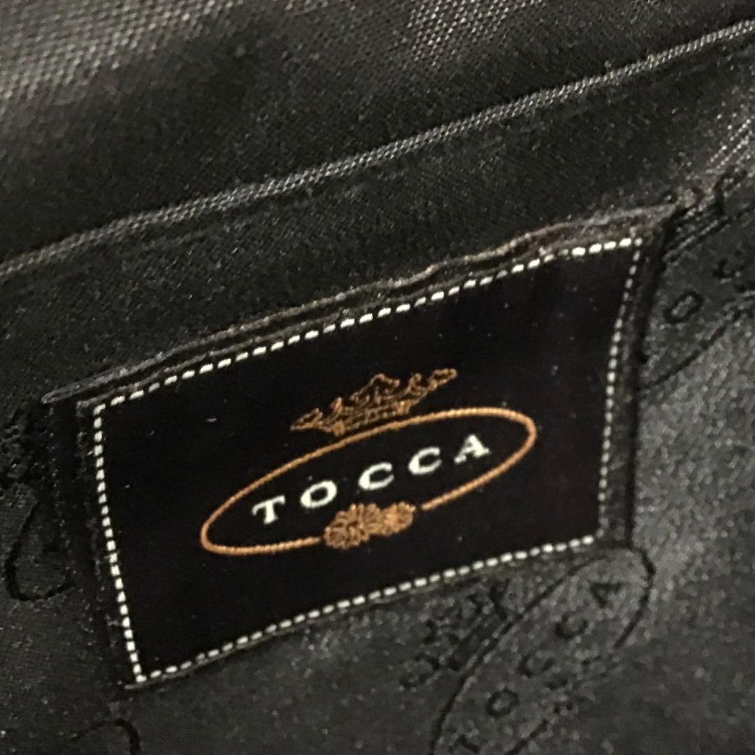 TOCCA トッカ　リボン　ウエストポーチ　ボディーバッグ　美品　ブラック