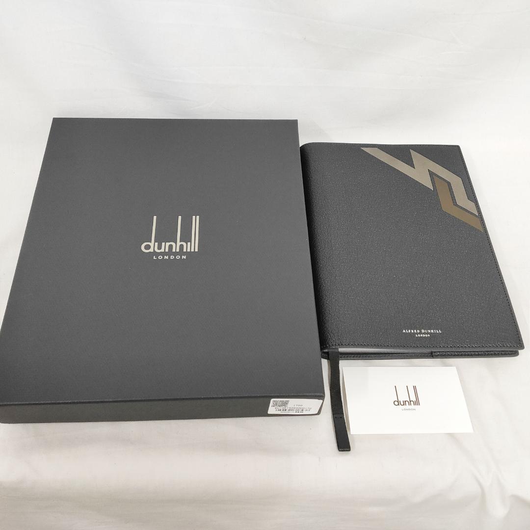 ○★新品 未使用 dunhill デューク マルケトリー ノートブック ブラック