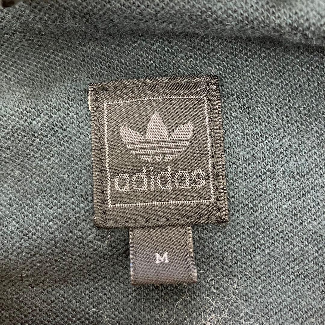 希少 adidas アディダス 00Ｓ ジャージ トラックトップ ハイネック 黒