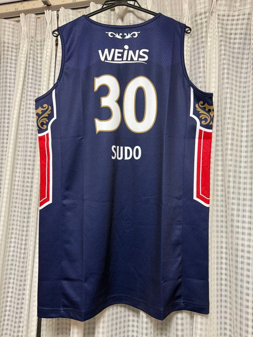 須藤昂矢選手　オーセンティックユニフォーム　ビーコル