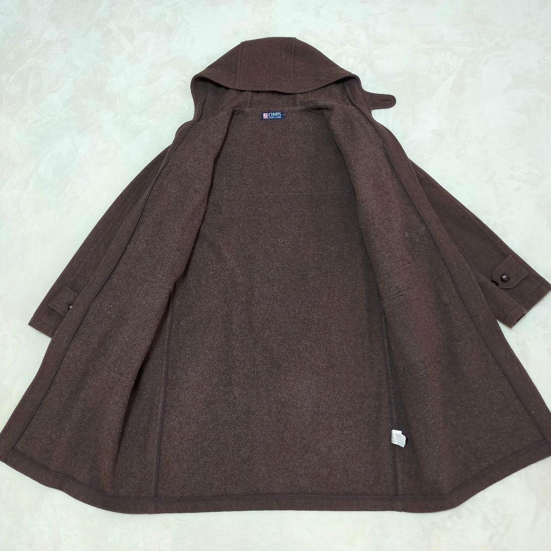 90S　CHAPS RALPH LAUREN　ヘリンボーン織　ダッフルコート