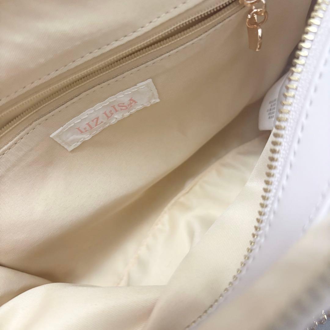 キルティングリボンチャームポシェット LIZLISA ピンク