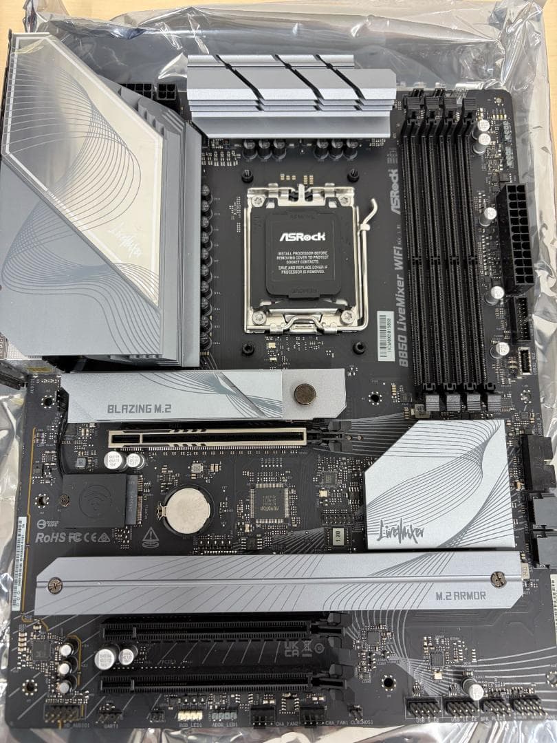 ぐ*つ様 【マザーボード】B850 Live Mixer Wi-Fi ID:5Y