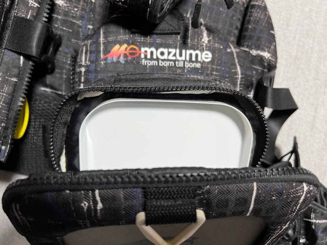 mazume フィッシングベスト ブラック