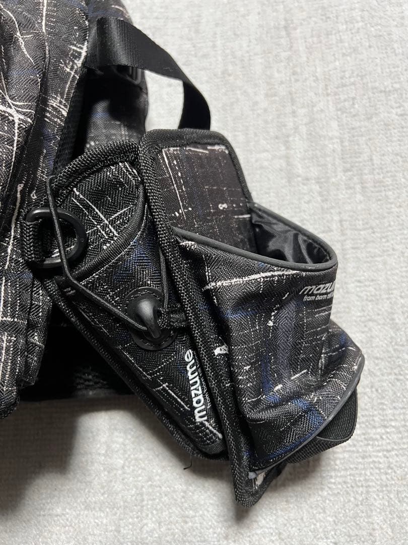 mazume フィッシングベスト ブラック