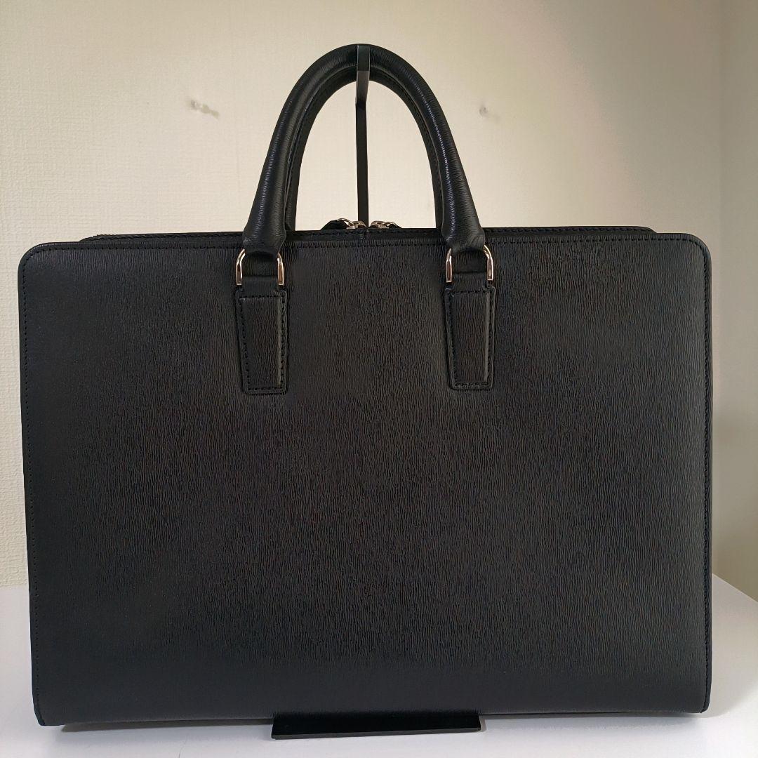 最新型　超美品　ポーター フラックス ビジネスバッグ レザー A4可 ブラック