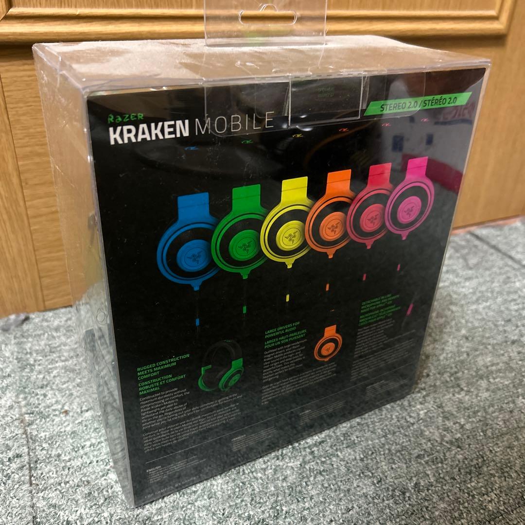 【新品未開封】Razer Kraken Mobile ネオングリーン