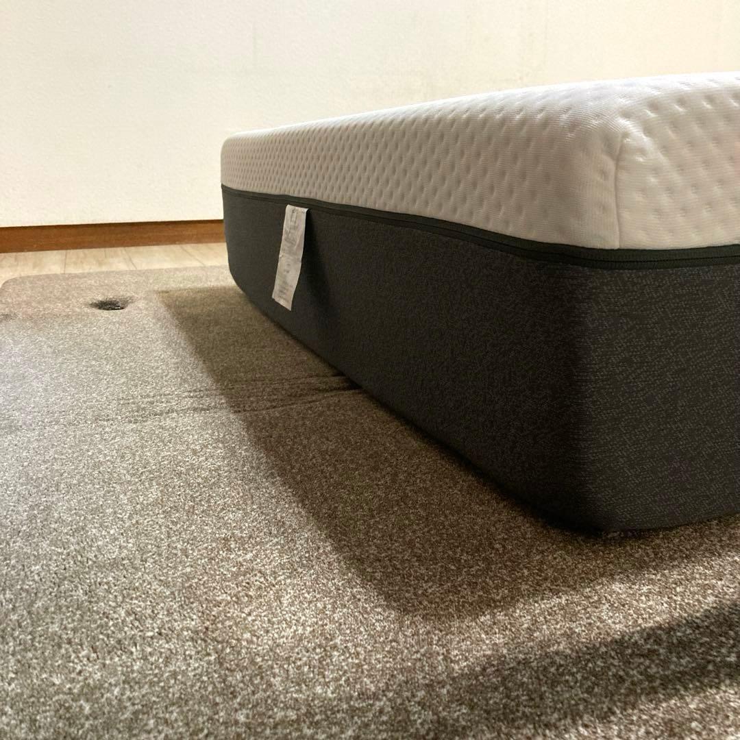 【自社配送エリア内限定販売】超美品！エマ・マットレスハイブリッドシングルサイズ！