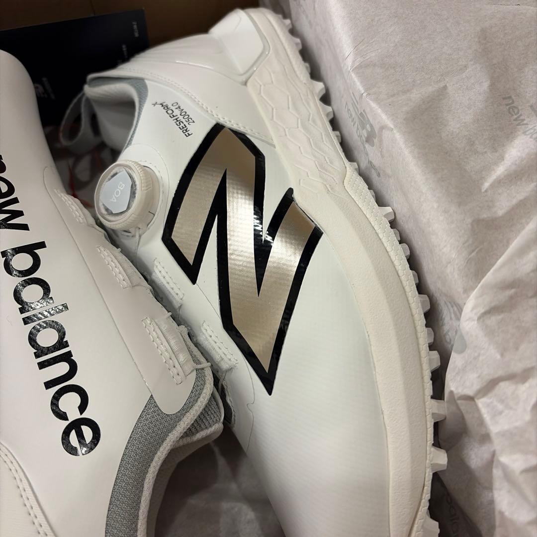 ニューバランスゴルフ X2500 v4 SL ボア Boa スパイクレス