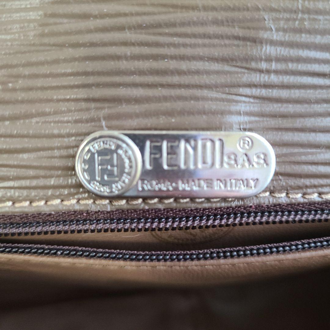 未使用 激レア ヴィンテージ フェンディ ズッキーノ ショルダーバッグ