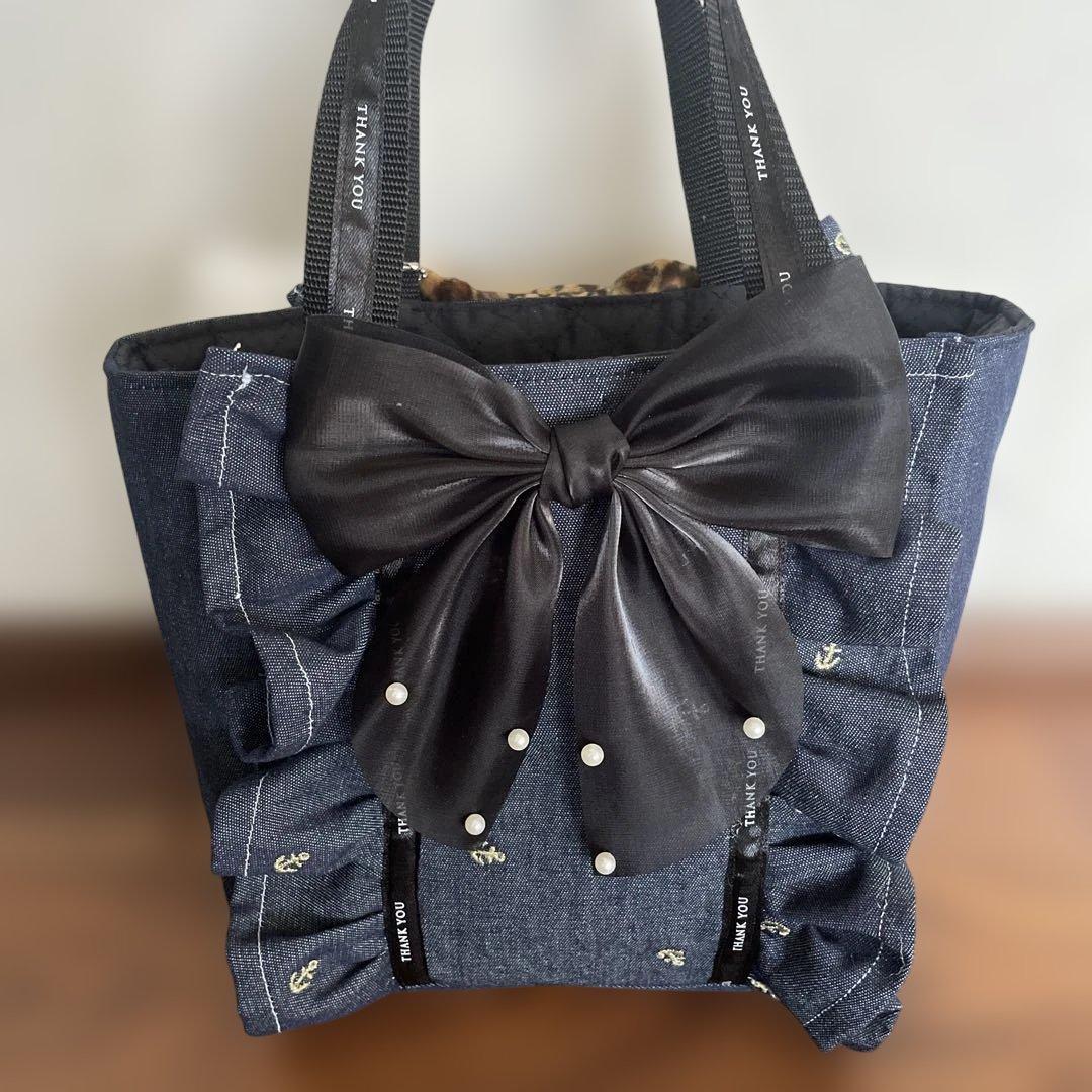 M*M様 コヤンイサムチョン　バミちゃん　デニムトートバック