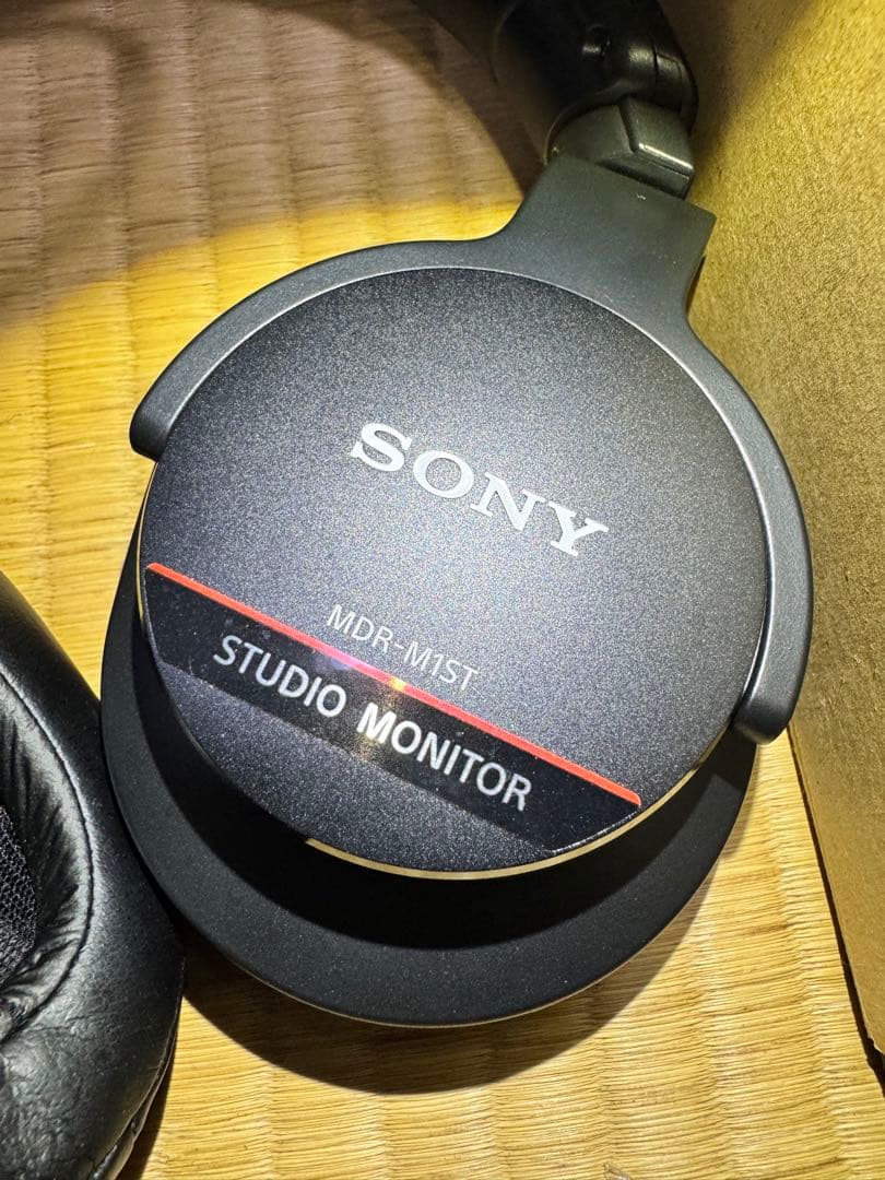 【 美品　試し聞きのみ】MDR-M1ST ハイレゾ対応スタジオモニターヘッドホン