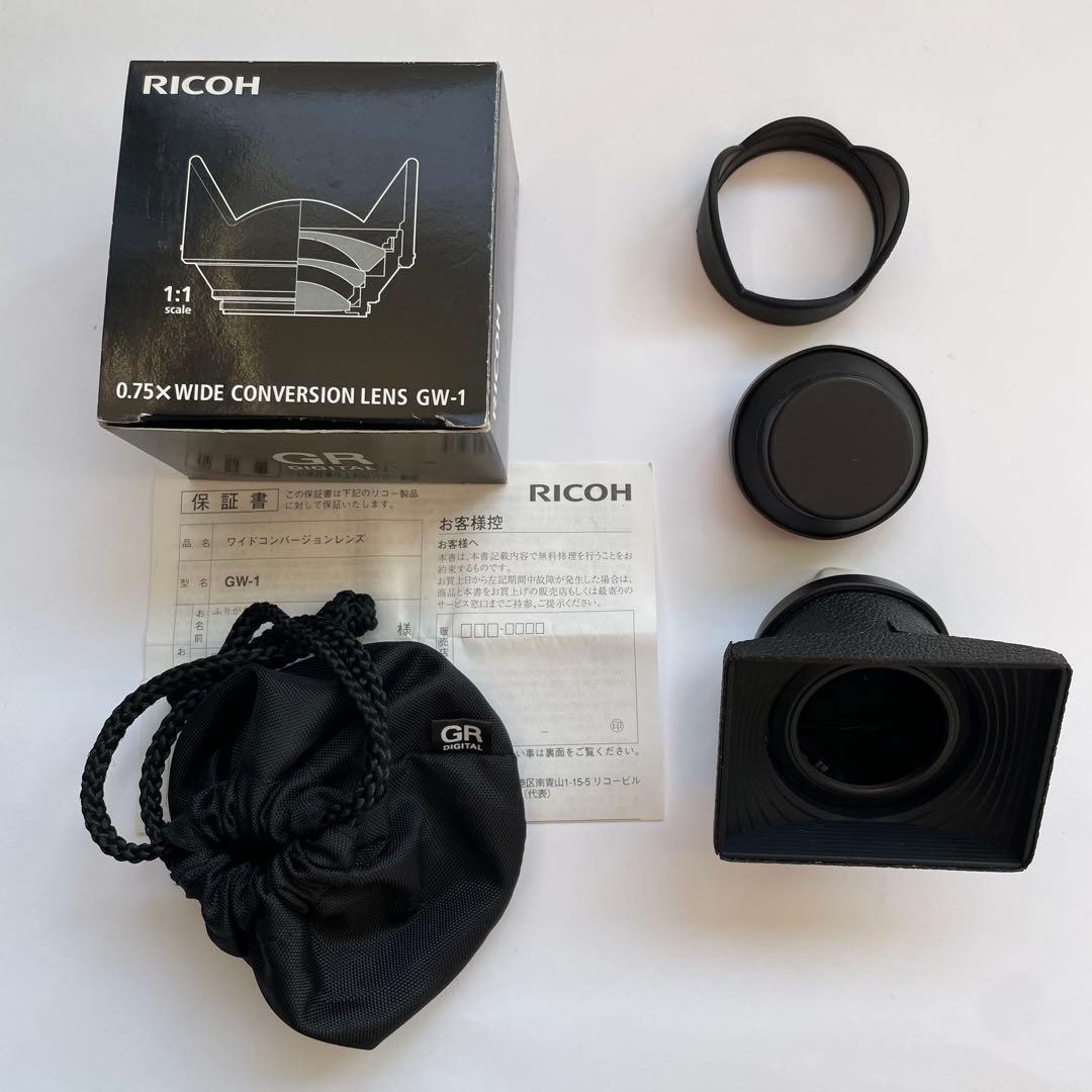 RICHO GR DIGITALⅡ 別売ワイコン、Headporterケース他