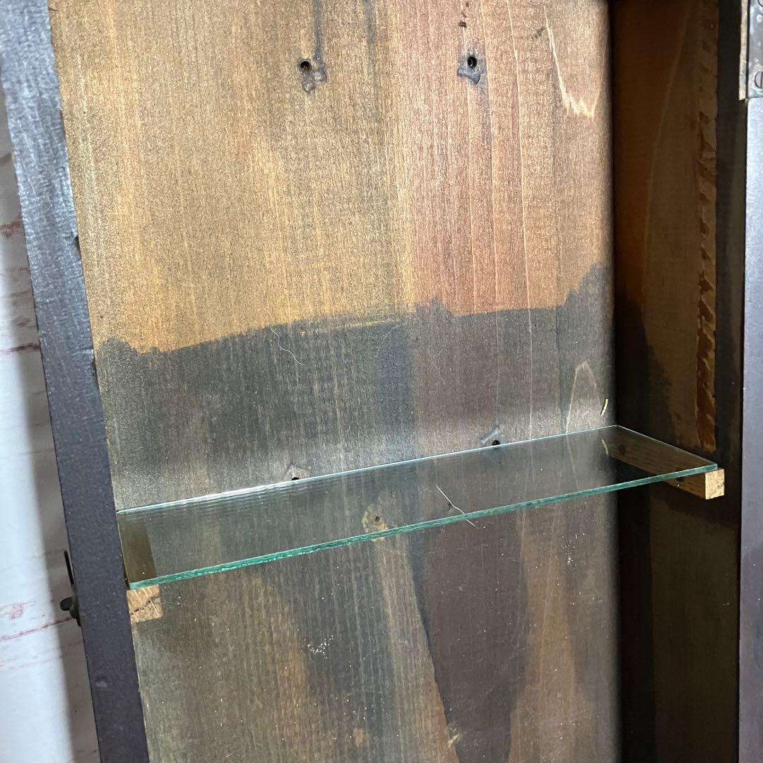 掛け時計　柱時計　ウォールラック　昭和レトロ　アンティーク　古時計