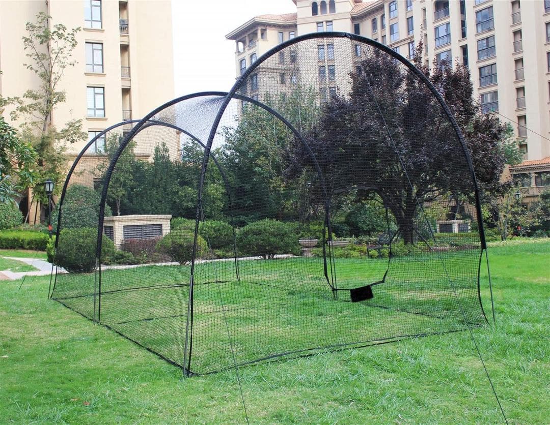 野球バッティングゲージ　野球練習用ネット 　6.7mx3.6mx3m