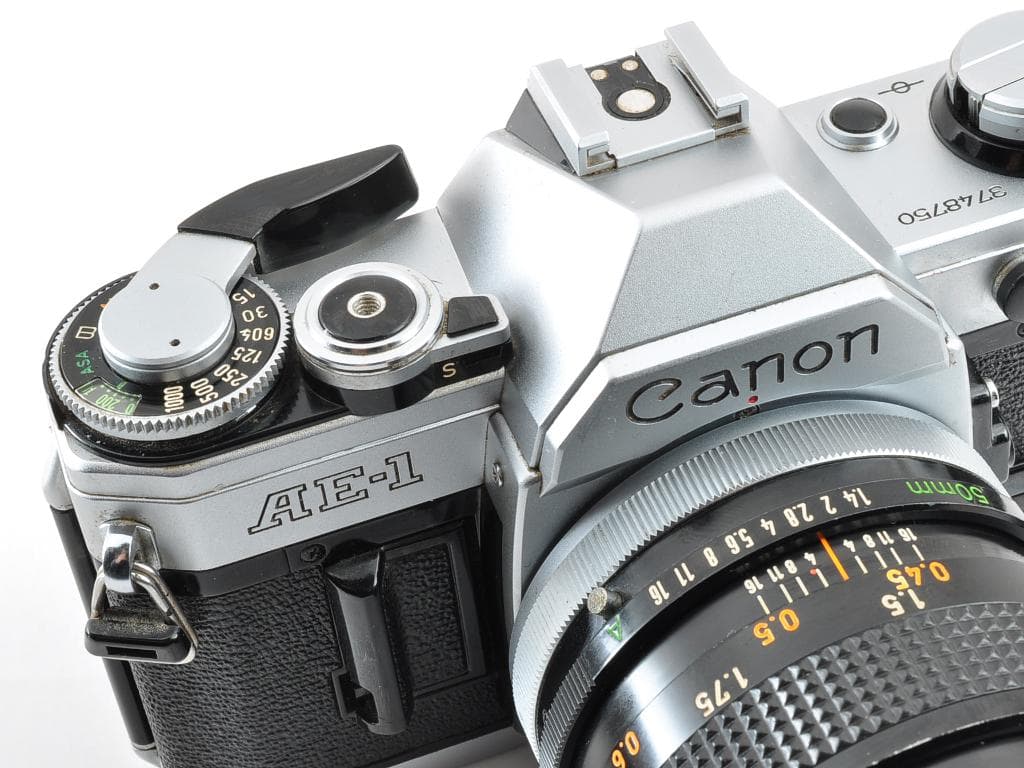 キヤノン Canon AE-1 FD 50mm f1.4 S.S.C. 動作確認