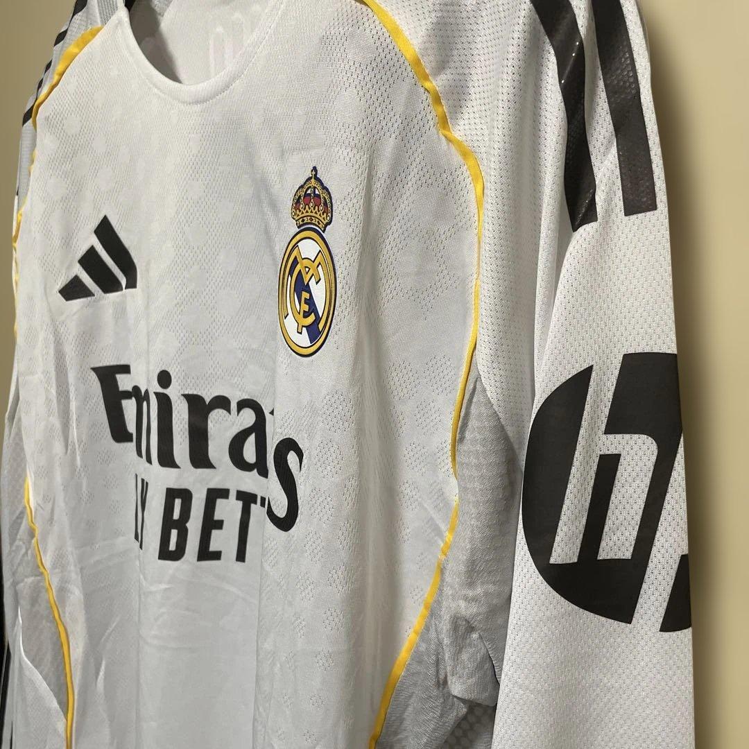 レアルマドリード 2025/26 ユニフォーム オーセンティック　ムバッペ