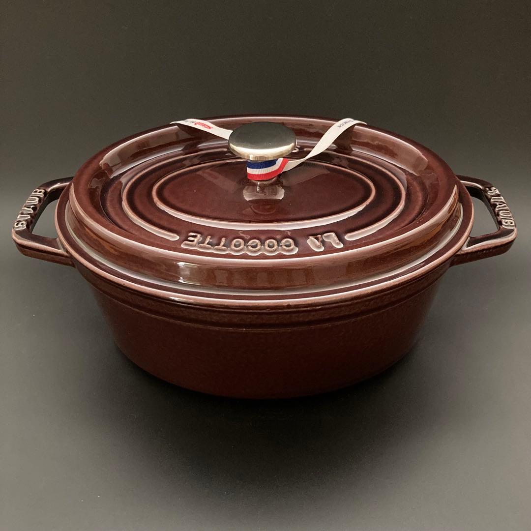 【１２】☆廃盤色☆ストウブ　ピコココット23cmオーバル