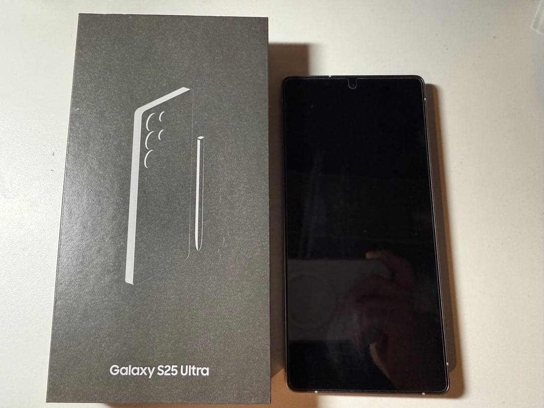 【超美品】Galaxy S25 Ultra 512GB シルバー（使用頻度極少）
