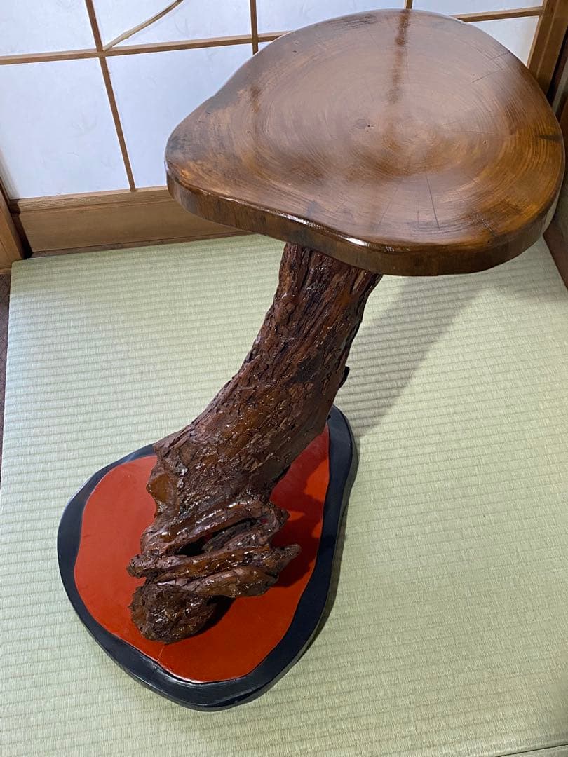 盆栽台　天然素材