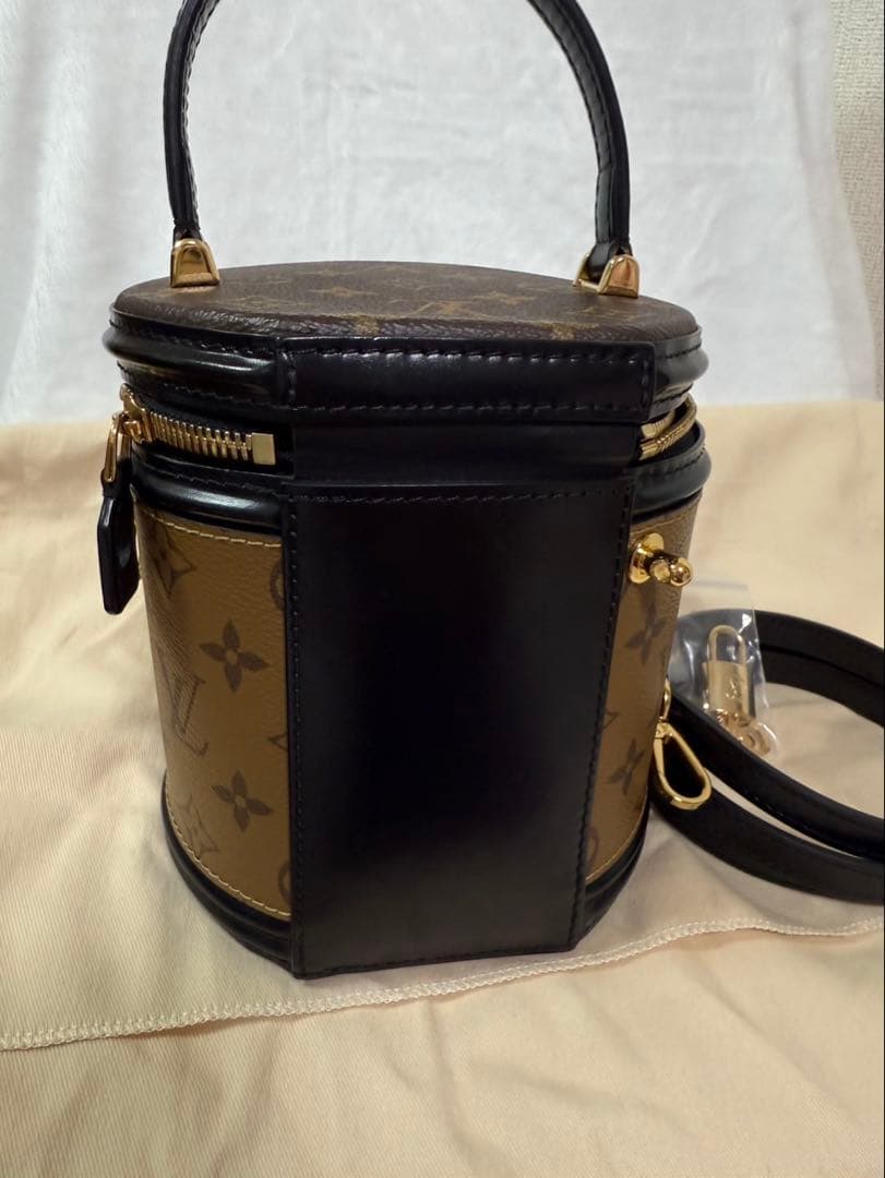 Louis Vuitton バケツ型バッグ　モノグラム・リバース カンヌ