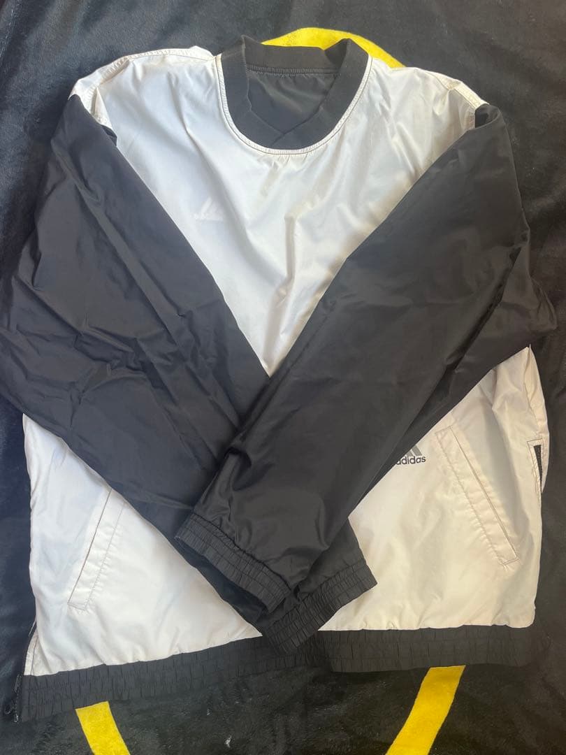 adidas ナイロンジャケット リバーシブル 90s れてんジャダム 着用
