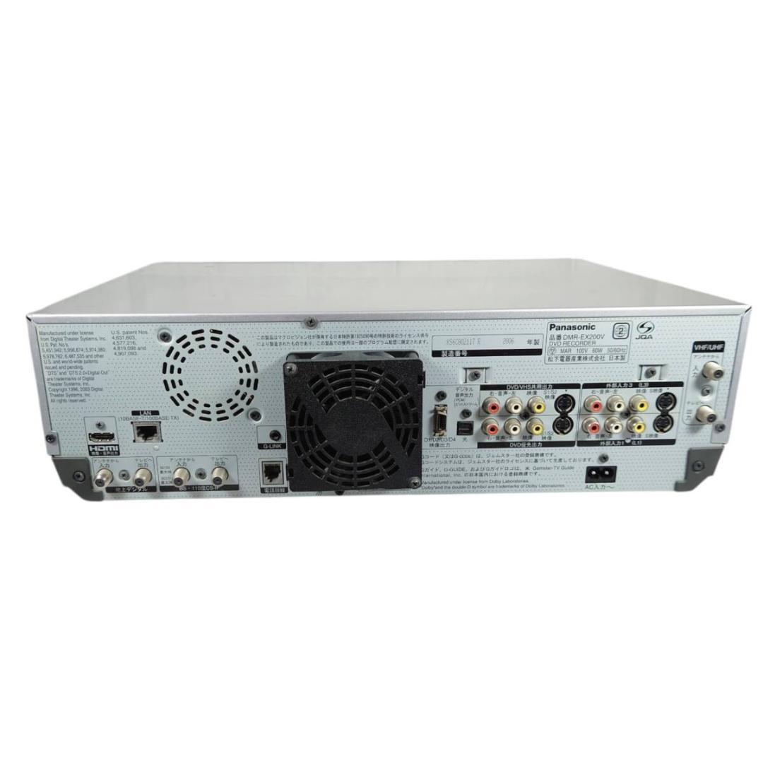 メンテ済み☆動作品 DMR-EX200V パナソニック HDD/VHS/DVD