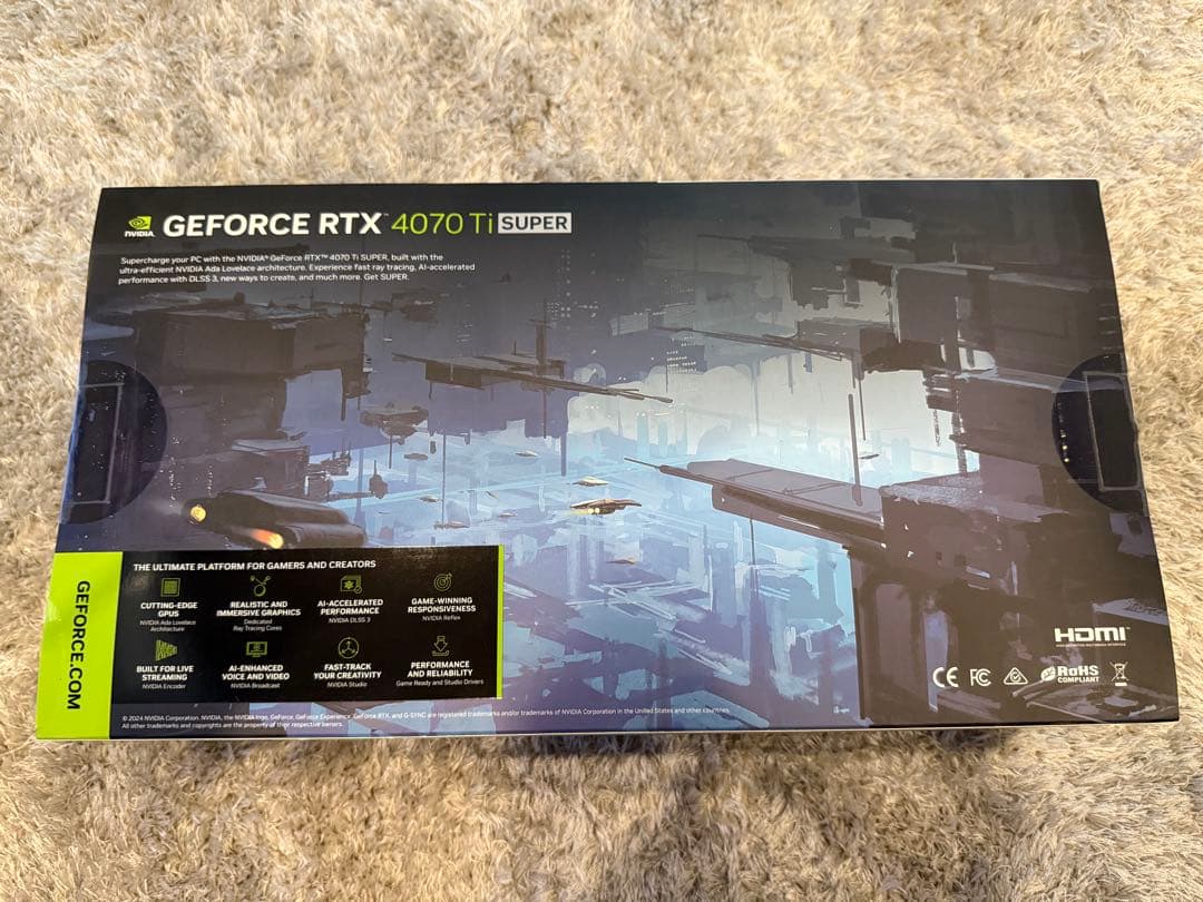 玄人志向 RTX 4070 TI SUPER GDDR6X 16GB