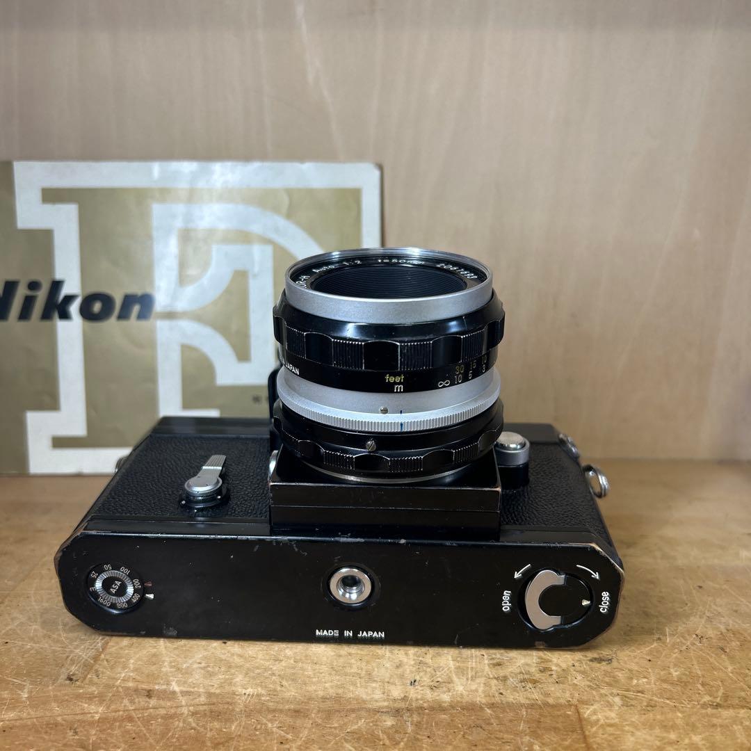 Nikon F フォトミック+Nikkor-H 50 f2.0 完動美品