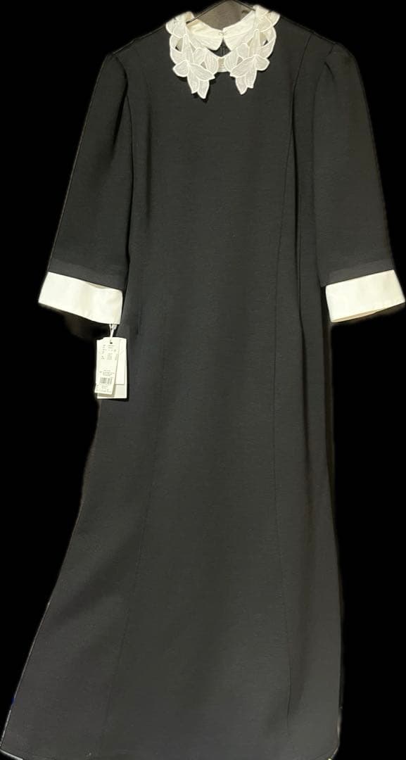 新品CELFORDFORDセルフォードエンブロイダリーカラーポンチワンピース