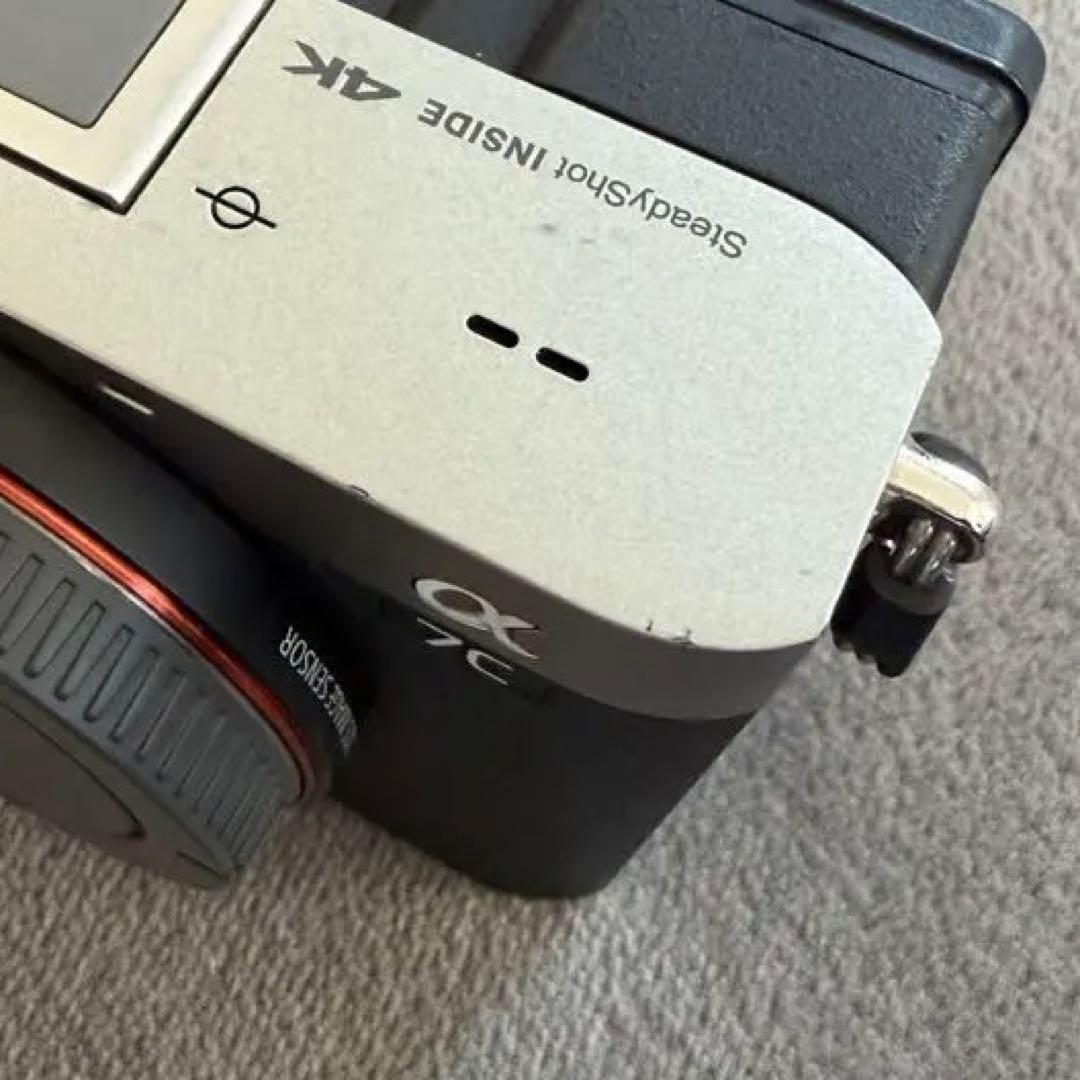 SONY α7Cミラーレス一眼 ILCE-7C シルバー ボディ