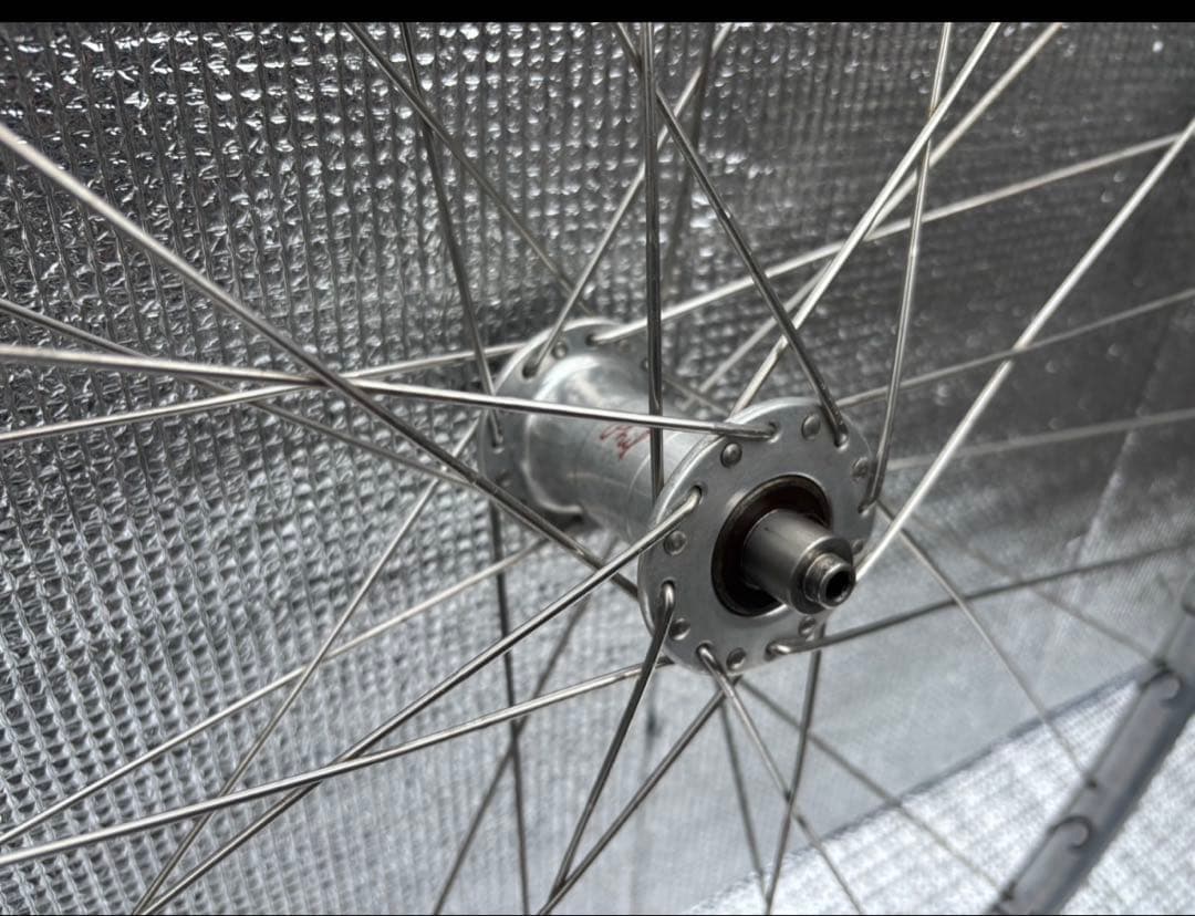 自転車　PHILLWOODハブ+ホイール　前後セット