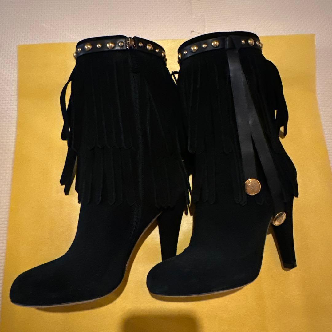 GUCCI グッチ　フリンジブーツ　35.5
