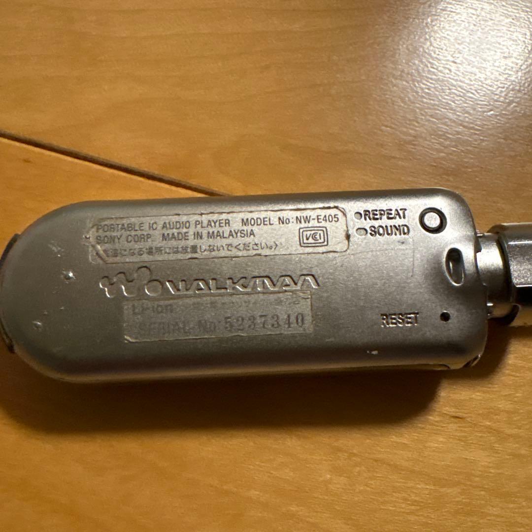 SONY ウォークマン NW-E405 動作確認済み