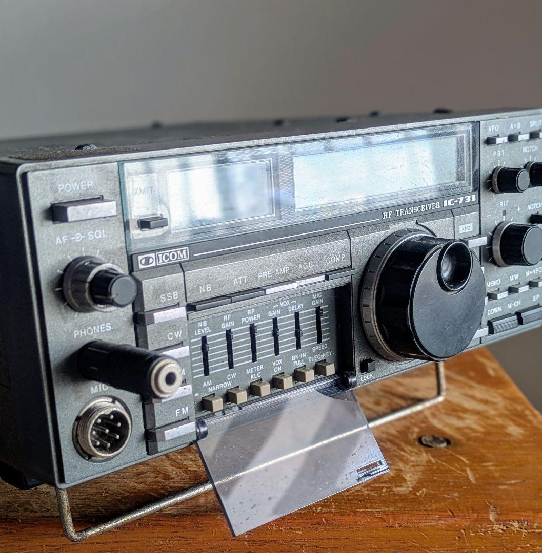 Icom アイコム IC-731 無線機 中古 現状品　HFトランシーバー