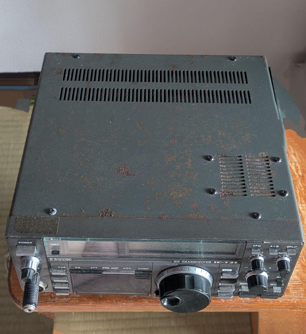 Icom アイコム IC-731 無線機 中古 現状品　HFトランシーバー