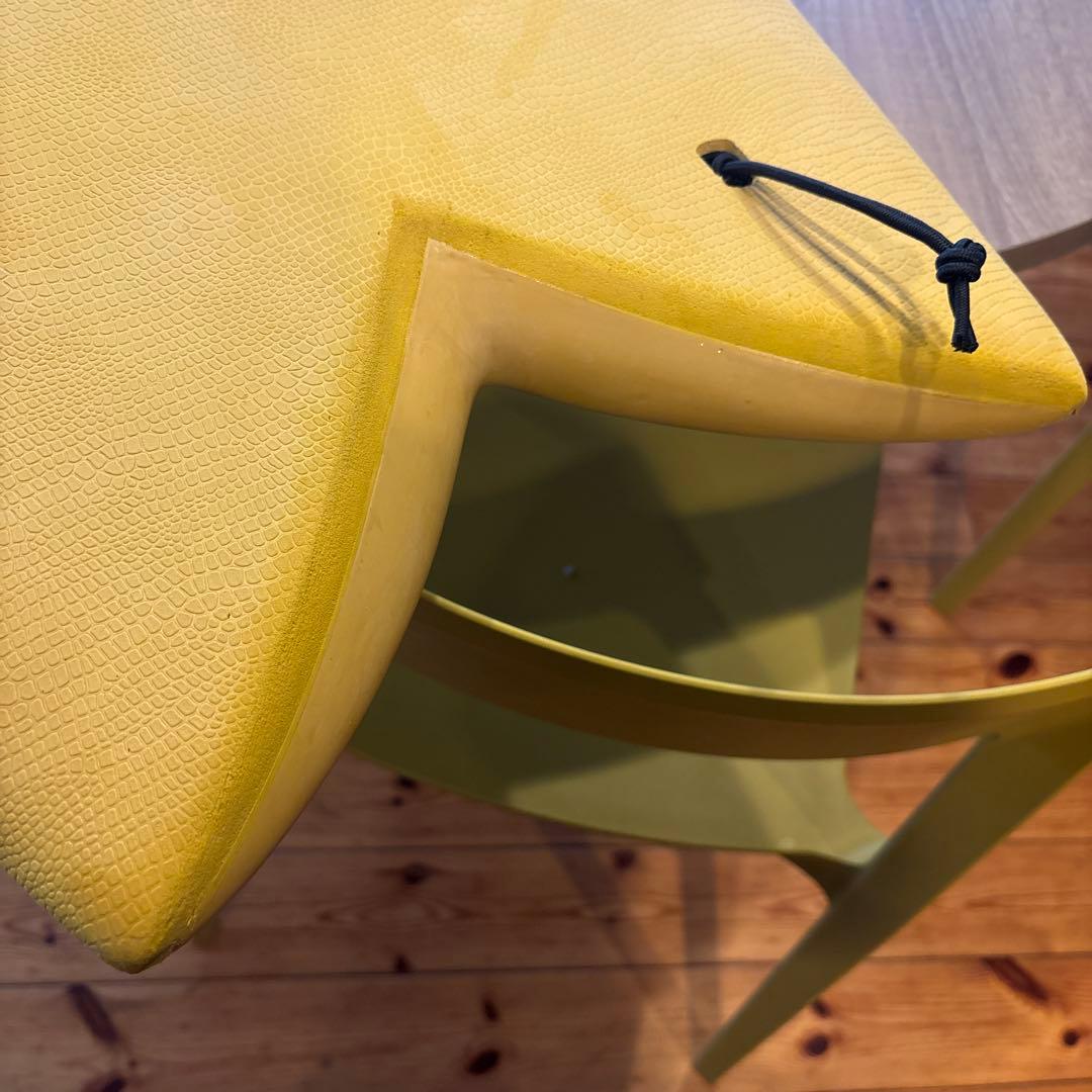 CRIMEツインフィッシュ イエローショートボード クライムサーフボード5'8