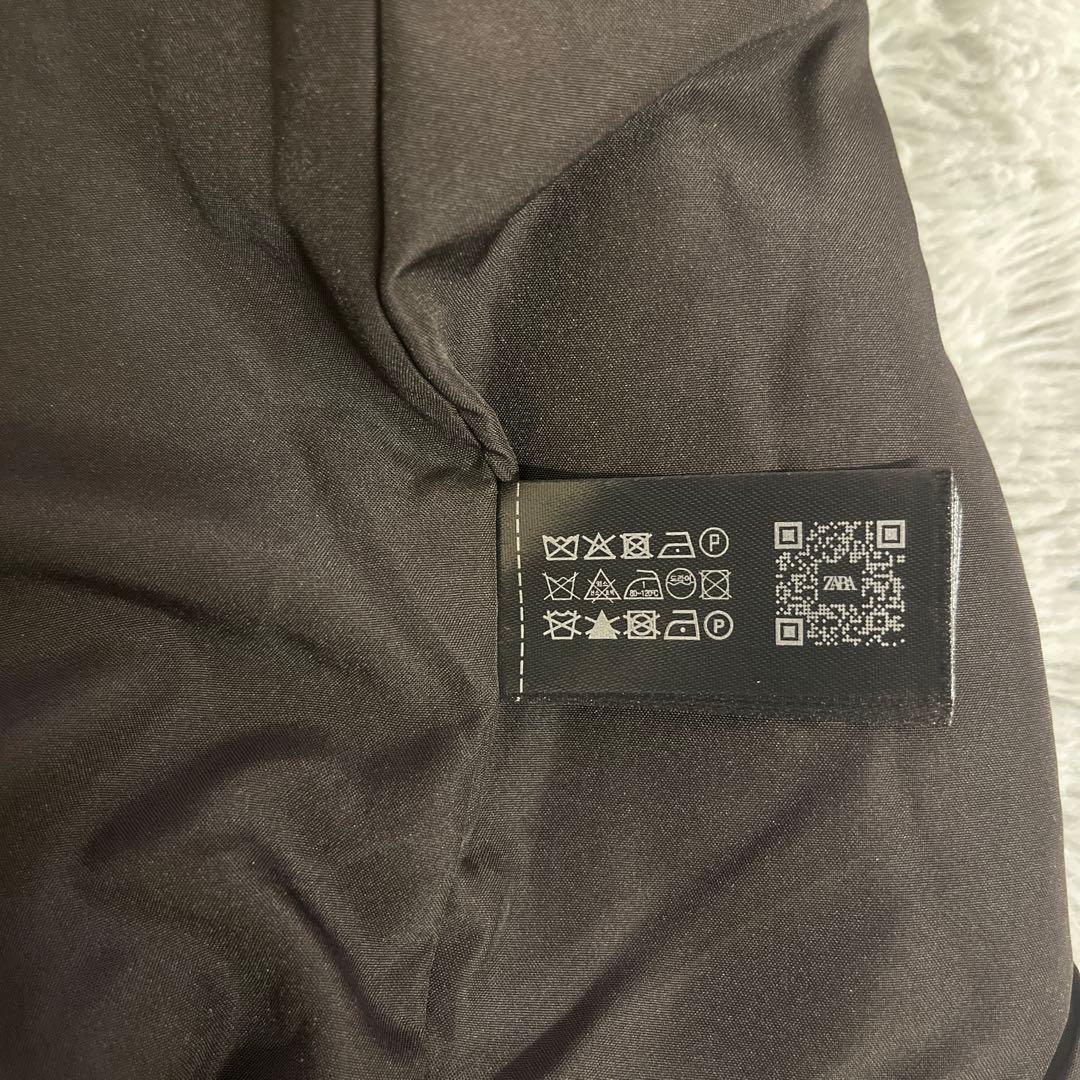 ZARA 今期 チェック柄ジャケット シャギーコート M