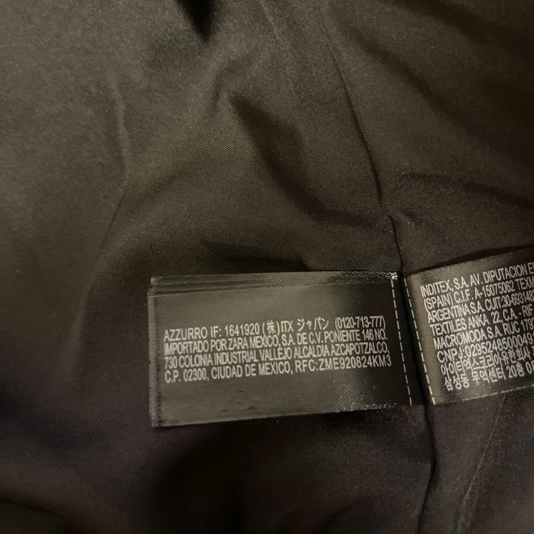 ZARA 今期 チェック柄ジャケット シャギーコート M