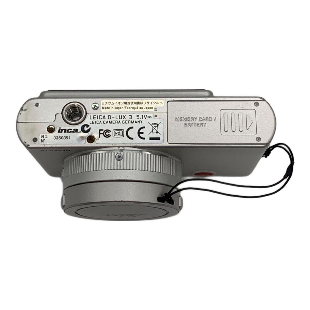 ナ*ナ様 LEICA D-LUX3シルバー レザーケース付き