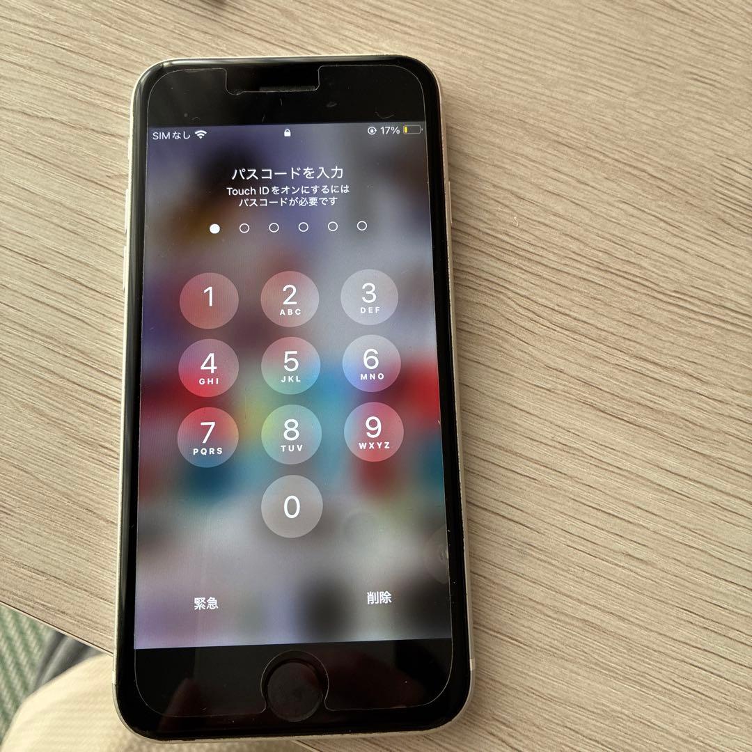 iPhone se2 ホワイト　SIMフリー　128GB
