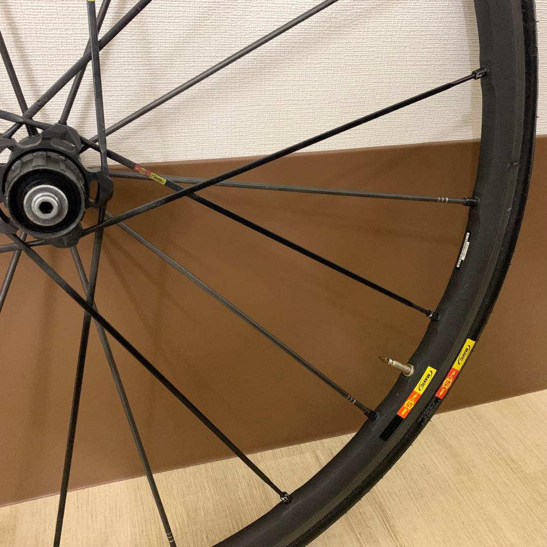 閃*光様 【現状品】MAVIC マヴィック 自転車 ホイール バック付き ロード