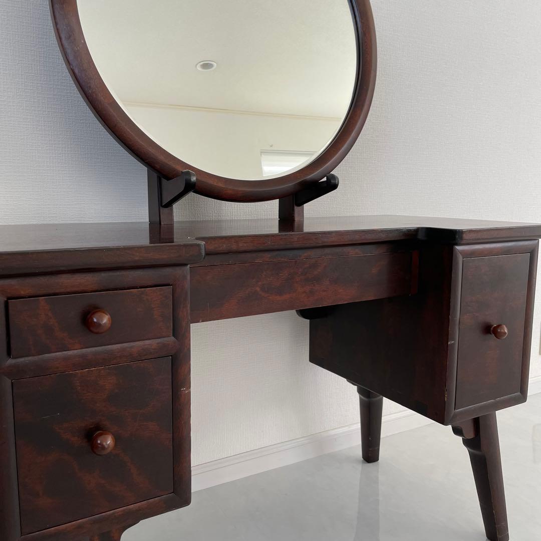 西洋アンティーク　アンティーク　昭和家具　ミラー