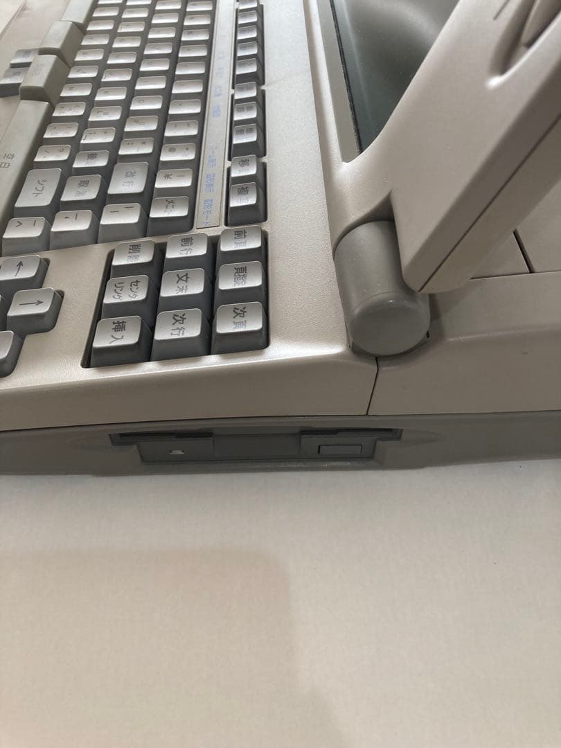 富士通　Fujitsu オアシス ワープロ LX-C500 親指シフト中古　希少