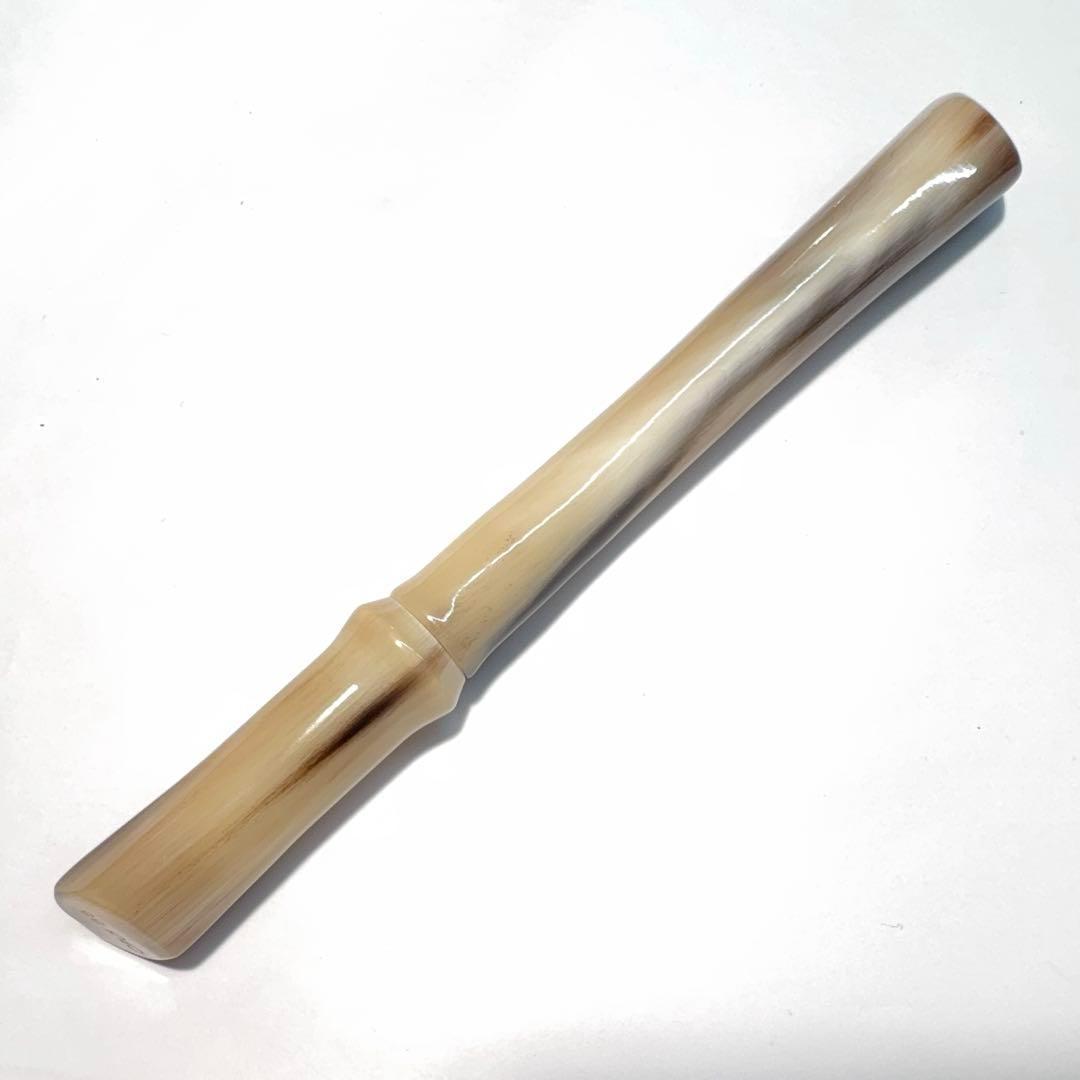 【稀少】OPUS88 刀型 水牛角軸 超大型 万年筆 Jowoペン先 細字 新品