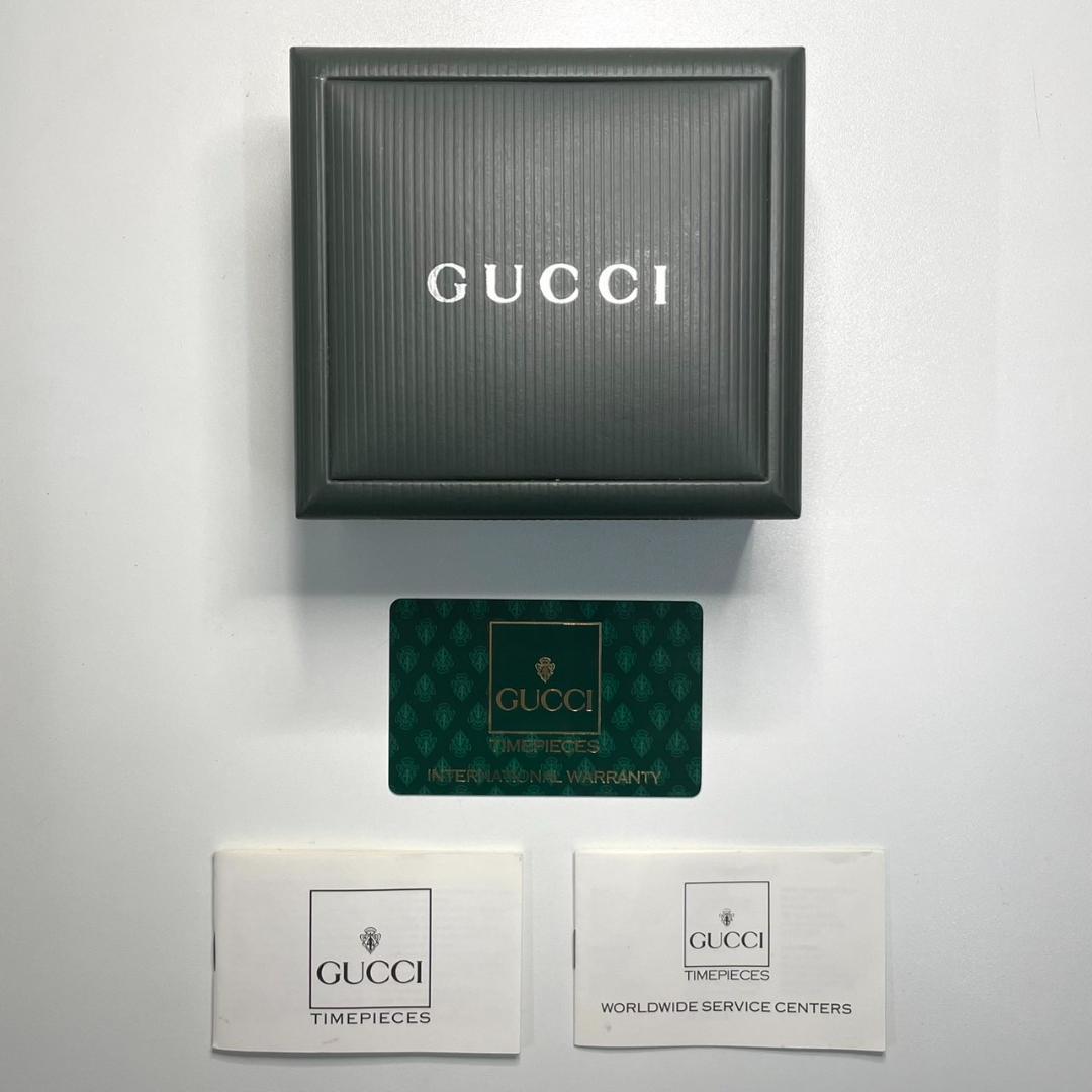 【正規品】 GUCCI 6300L 白文字盤 チェンジベルト レディース腕時計